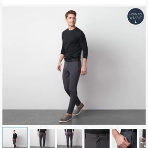 Mack Weldon Men’s Grey Travel Pants